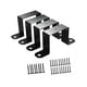 thumbnail image 1 of 4x Post Post clips soportes de estaca de cubierta versátiles versátiles fáciles de instalar pesado resistente con sujetadores de hardware de tornillo, 1 of 5