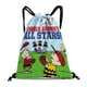 thumbnail image 1 of Las Estrellas de Carlitos Mochila de Cuerdas para Deportes y Gimnasio, Bolsa de Cuerdas Resistente al Agua, Bolsa Cinch, 30×40cm, 1 of 6