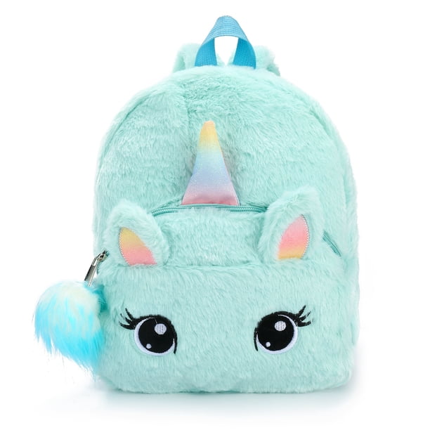 Cute Cartoon Unicorn Kids Girl Backpack Fashion Plush Backpack Kindergarten Primary Student Backpack School Bookbag