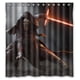 thumbnail image 1 of Cortina de ducha de Star Wars, juego de cortinas de baño con ganchos, tamaño 66 x 72 pulgadas, 1 of 3