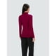 thumbnail image 3 of Camiseta Mujer Elasticada Forro Polar Cuello Beatle 4219, 3 of 3