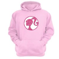 Genérico - Polerón Canguro Muñeca Modelo Rosa Talla L Unisex