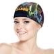 thumbnail image 5 of Daniel hechizado Gorro de Natación de Licra, Gorro de Baño de Tela Cómoda, Gorro Elástico Antideslizante para Hombres, Mujeres y Niños, 5 of 6