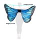 thumbnail image 4 of Capa Seasons Mariposa Monarca Azul Talla Única, 4 of 7