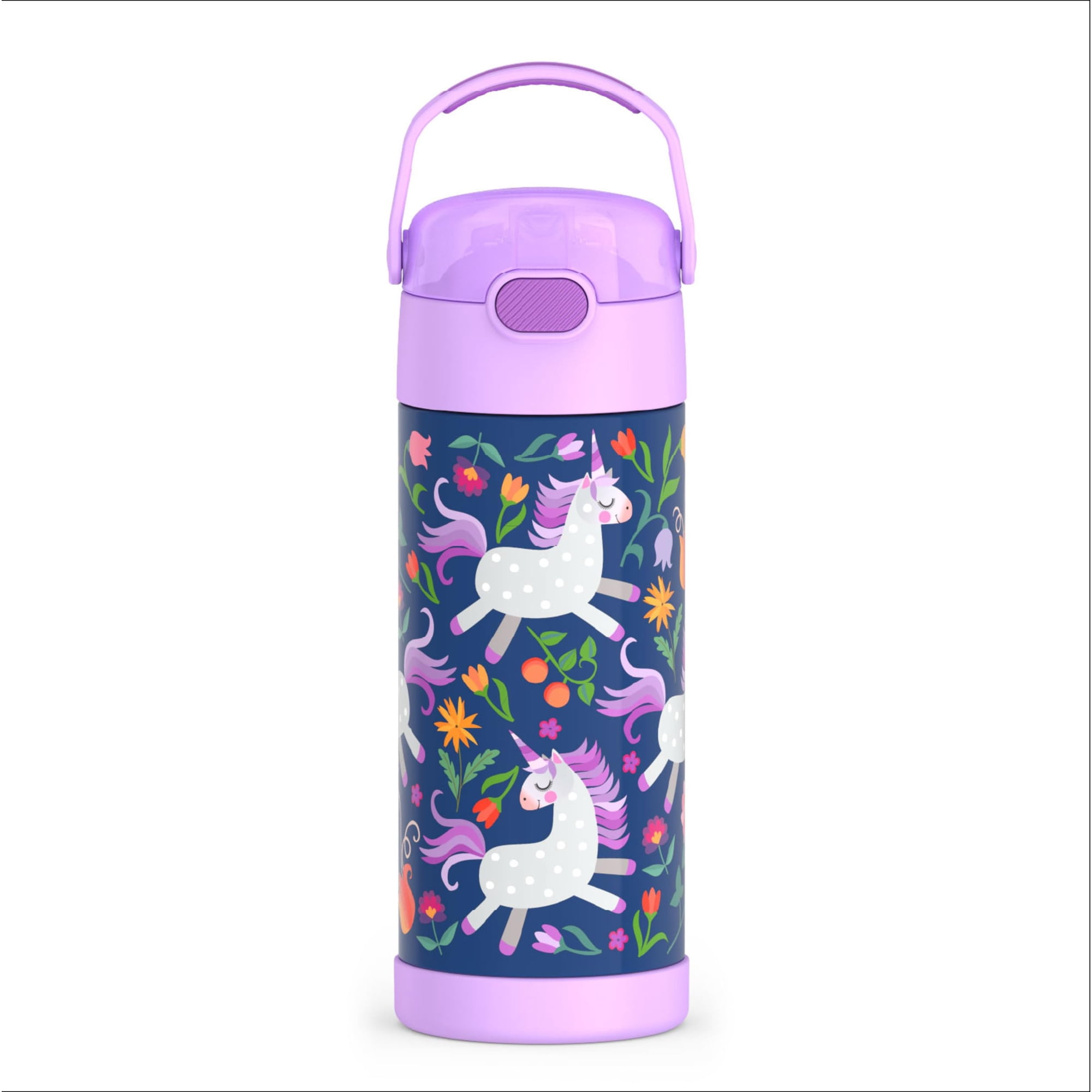 Botella De Agua Thermos Funtainer Kids De Acero Inoxidable De 350 Ml