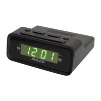 Philco - Radio Fm Reloj Digital Alarma Negro C1006G