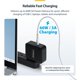 thumbnail image 3 of Cable trenzado USB‑C StarTech USB2CC6FNCB 1.8 m blanco, 3 of 6