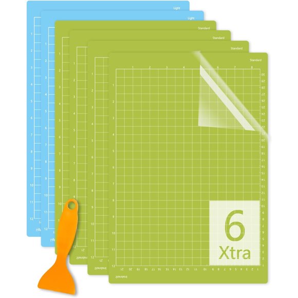 Tapetes AUNKZL 8.5 x 12 in, 6 unidades, para Cricut Joy Xtra