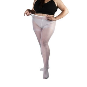 Ingesa - Panty Nylon 18 Denier Xxl Blanco