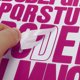 thumbnail image 4 of Uxcell Pegatinas de Letras de 1 pulgada 2 pulgadas, 12 Hojas de Pegatinas de Alfabeto Autoadhesivas, Calcomanías de Letras de Vinilo, Rojo Rosado, 4 of 6