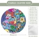 thumbnail image 2 of Poppy Playtime-theme Fitted Round Tablecloths Elastic Edged Table Covers Waterproof Table Cloth for Kitchen Holiday Party Tables Decor 120cm, 2 of 6
