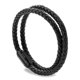 thumbnail image 1 of Pulsera Globi de cuero con cierre magnético negro 41 cm, 1 of 7