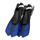 thumbnail image 5 of 2 Uds Aletas De Natación Profesionales Nadar Para Adultos Snorkel Tamaño L Azul, 5 of 5