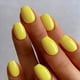 thumbnail image 1 of Press On Nails JOYVVEW, cuadrado corto, amarillo brillante, 30 unidades, 1 of 7