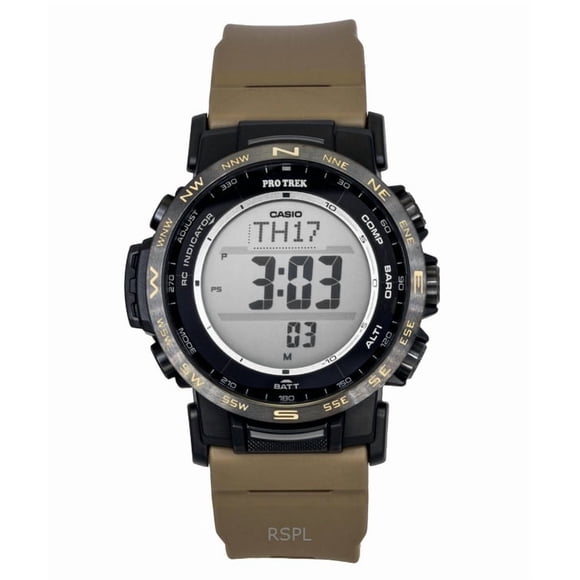 Reloj Digital Casio Pro Trek PRW-35LD-5 Gris Hombre