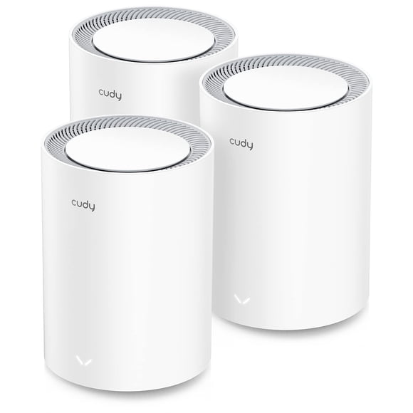 Sistema Wi-Fi 6 Mesh Cudy AX3000 M3000, paquete de 3 unidades de hasta 2900 m²