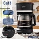 thumbnail image 5 of Cafetera de goteo Oster® de 12 tazas, programable, con filtro reutilizable, Negro, BVSTDCP121B, 5 of 11