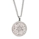 thumbnail image 1 of Collar de acero inoxidable redondo con colgante de siete ángeles, sello de escritura, tótem religioso, etiqueta de runa, marca para hombre, 1 of 5