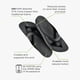 thumbnail image 4 of Sandalia Recovery OOFOS OolaLa Black para mujer talla 7, 4 of 7