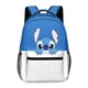 thumbnail image 1 of MINISO Disneys Stitch Kawaii Backpack Anime Cartoon Style Adorable College Bag with Fun Zipper Detail Perfect Womens Daily Use, 1 of 3