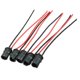 thumbnail image 5 of Tenedor del conector del zócalo de la bombilla de la cu?a de 5pieces T10 W5W para el barco auto del camión, 5 of 5