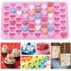 thumbnail image 4 of Moldes de silicona para chocolate y cubitos de hielo, 4 piezas con corazones y ositos, con 2 pipetas, para gelatina, chocolate, ositos de goma, dulces, 4 of 8