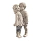 thumbnail image 4 of Jardín Estatua Decoración Niños Y Niñas Esculturas Artesanía Adorno 15x8x4cm, 4 of 5
