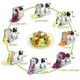 thumbnail image 3 of Cortador de Verduras en Espiral Welltobe 6 Hojas Acero Inoxidable, 3 of 3