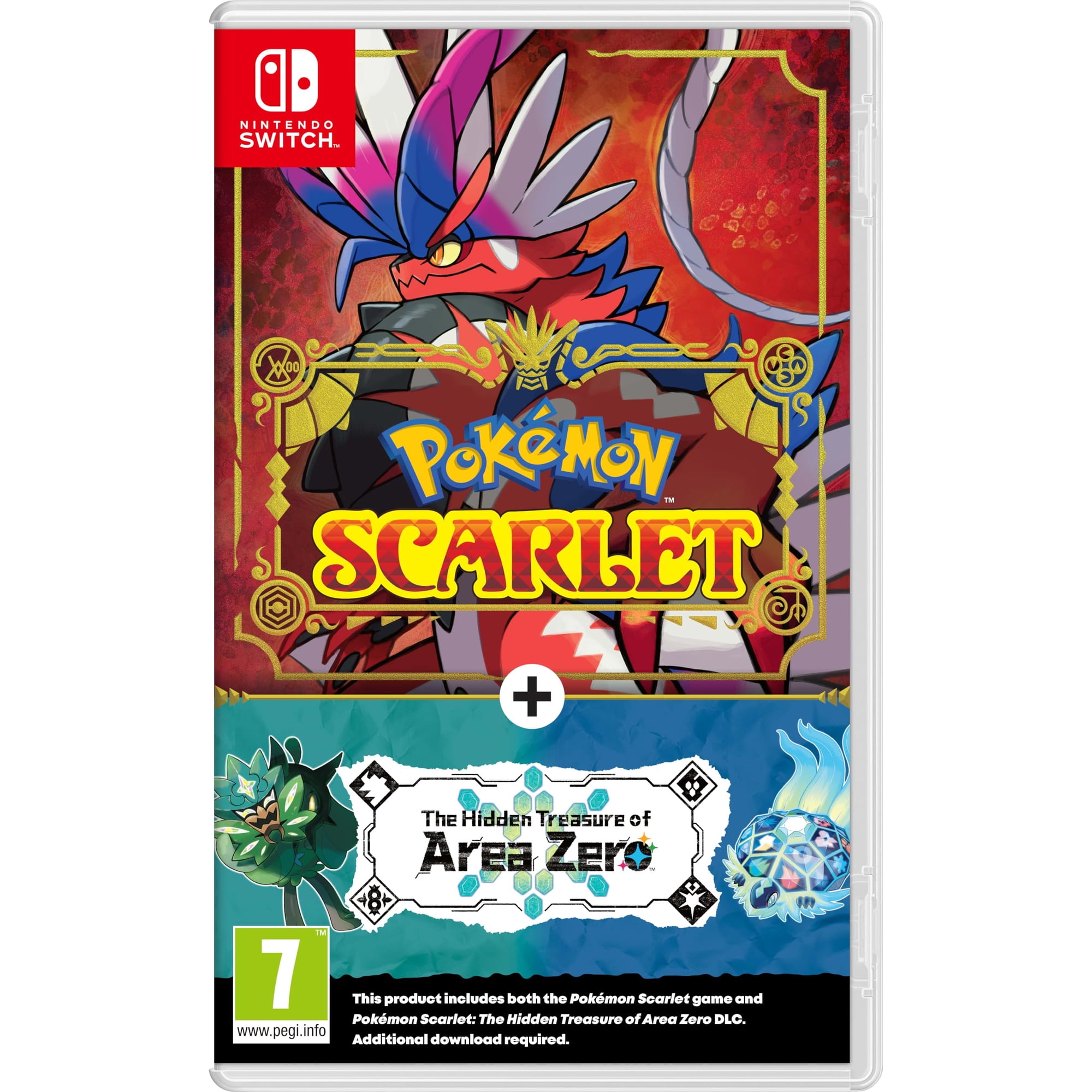 Videojuego Nintendo Pokémon Scarlet +el Tesoro Oculto De Area Zero Dlc
