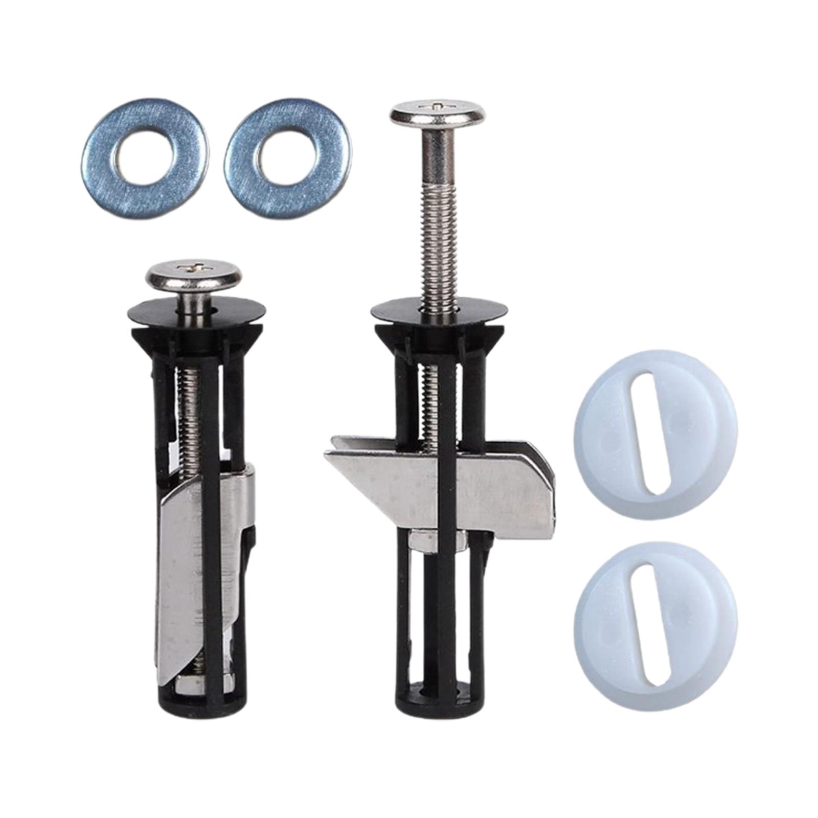 Bothyi - 2 Tornillos De Bisagra Para Asiento De Inodoro, Herramienta De Mantenimiento De Repuesto, Tornillo De Reparación De Inodoro M5 Con 18 28Mm