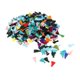 thumbnail image 5 of 100 Paquetes De Borla De Poliéster De Colores Mezclados Para Hacer Joyas De Bricolaje Elegante Con Anillo, 5 of 5