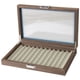 thumbnail image 1 of Estuche De Madera Para Almacenamiento De Bolígrafos De 12 Dígitos Con Ventana De Vidrio Durable Para Tienda O Hogar, 1 of 5