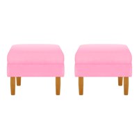 Bodevir - Set Pouf Sky 1C Felpa 04 Rosado