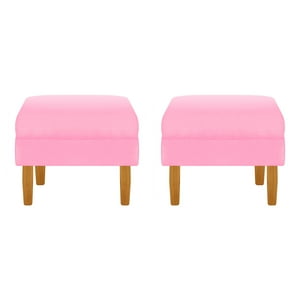 Bodevir - Set Pouf Sky 1C Felpa 04 Rosado