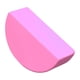 thumbnail image 4 of Bloque De Yoga Semicircular Para Ejercicios De Interior, Color Rosa, 4 of 5