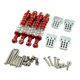 thumbnail image 3 of 4x RC Amortiguador De Choque Con Soporte De Torres De Choque Para 1/12 MN D90 D91 Rojo, 3 of 5