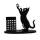 thumbnail image 1 of Soporte Para Bolígrafo, Almacenamiento De Escritorio, Adorno De Gatos De Metal Para Suministros De Arte, Tocador De Baño, 20cm X 22cm, 1 of 3