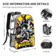 thumbnail image 2 of Mochila Desmarcar My Hero Academia Transparente 31 x 43 cm, 2 of 6