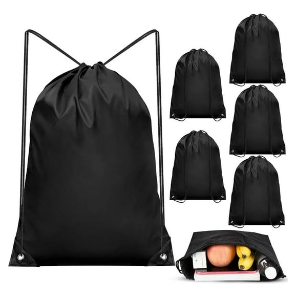 Pack 20 Bolso Poliester 33x43cm Para Diy Estampar Sublimar. negro