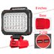 thumbnail image 1 of Para Mil*wau*kee Lámpara de Trabajo LED 8 inch 18V Batería Accesorio Herramienta Luz Antorcha Linterna Linterna Acampar Iluminación Portátil, 1 of 10