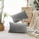 thumbnail image 2 of Pack de 2 Fundas Terciopelo Liso 30x50 cm Gris, 2 of 3
