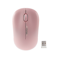 Mouse De Oficina Inalámbrico, Rosado Meetion