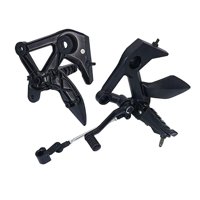 Ioensy - Reposapiés Delantero Para Motocicleta Reposapiés Delantero Principal Para 250Z 250Sz 2014-2019 Negro