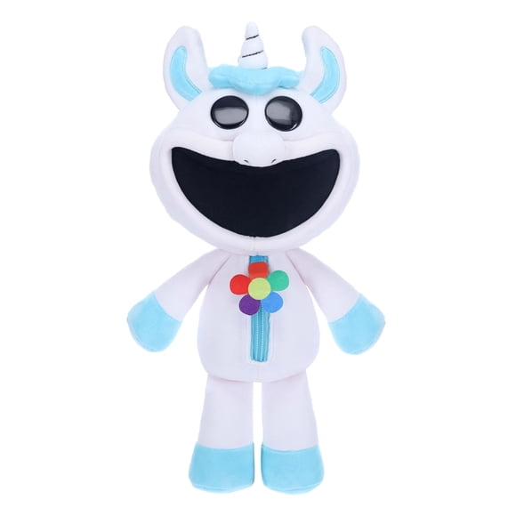 Peluche Deluxe CraftyCorn de Poppy Playtime 36 cm, Smiling Critter sonriente