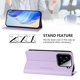 thumbnail image 3 of Funda Billetera con Soporte para Xiaomi 15 Bloqueo RFID Plegable Morado claro, 3 of 6
