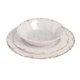 thumbnail image 3 of Juego de vajilla Gibson Home Mauna de melamina, 12 piezas, Ice Rustic, 3 of 6