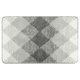 thumbnail image 1 of Alfombra de baño con patrón geométrico REGALWOVEN, alfombra de baño suave y absorbente, alfombra antideslizante para bañera, ducha, decoración del hogar gris 20" x 32", 1 of 6