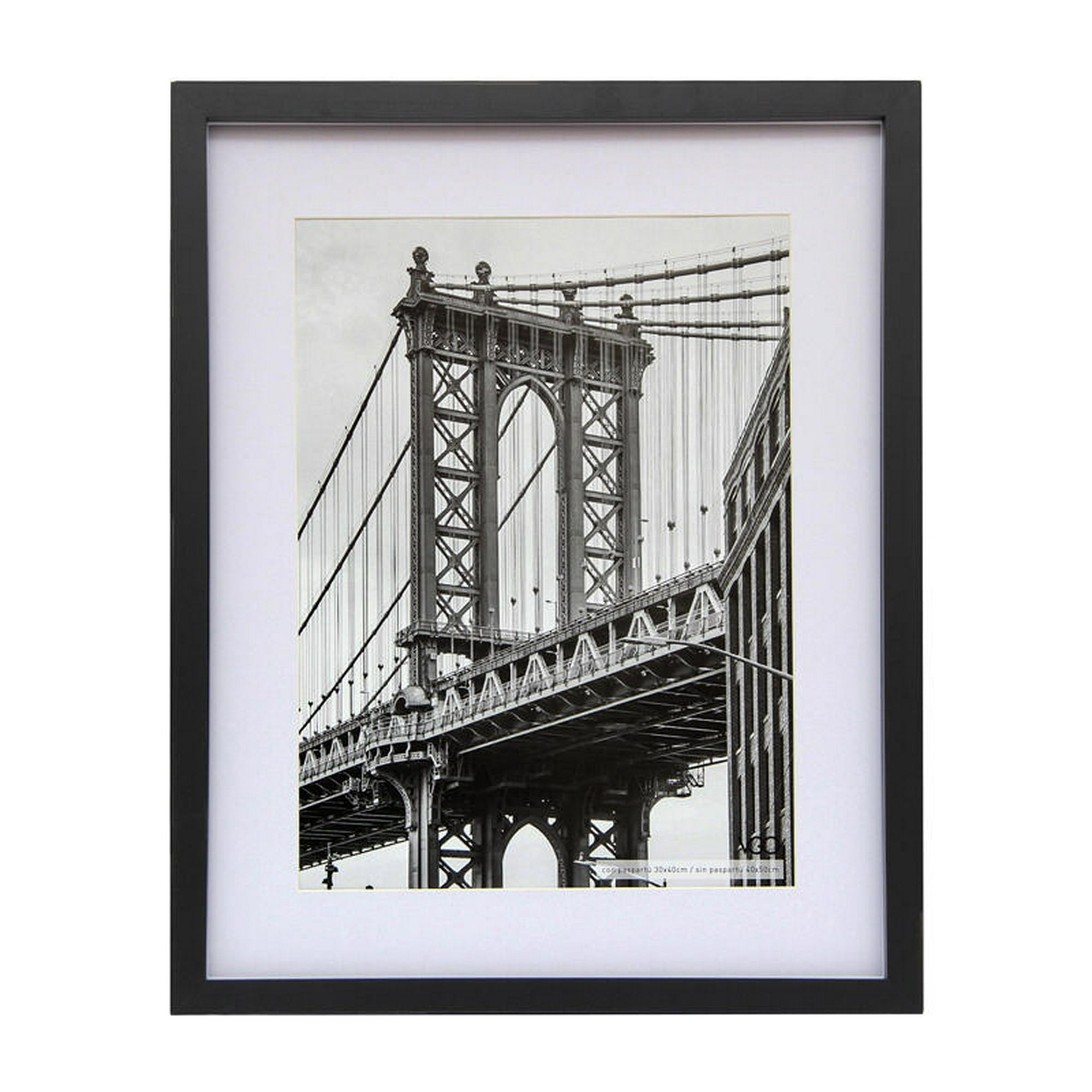 Vgo - Marco Mad Box C/ Prof Negro 20x30 Cm