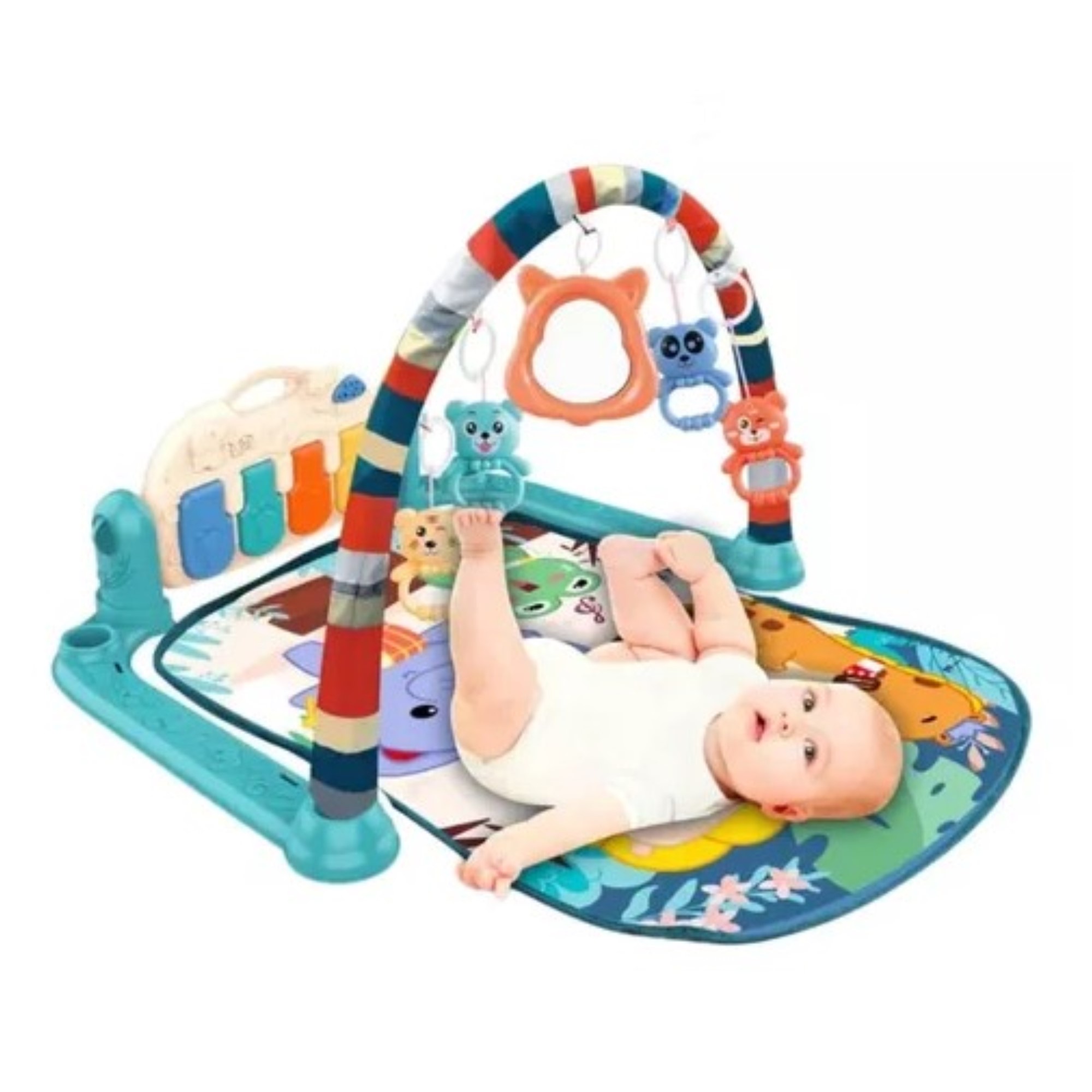 Citohome - Alfombra Interactiva Gimnasio De Actividades Para Bebés: Estimulación Y Diversión Musical