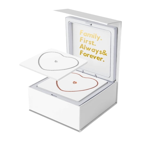 Magideal - Pulsera De Pulsera Permanente Cadenas De Muñeca Diy Pulseras Únicas Que Hacen Elegante Romántico Con Broches De Corazón Para El Regalo De San Valentín Gold De Plata Y Rosa